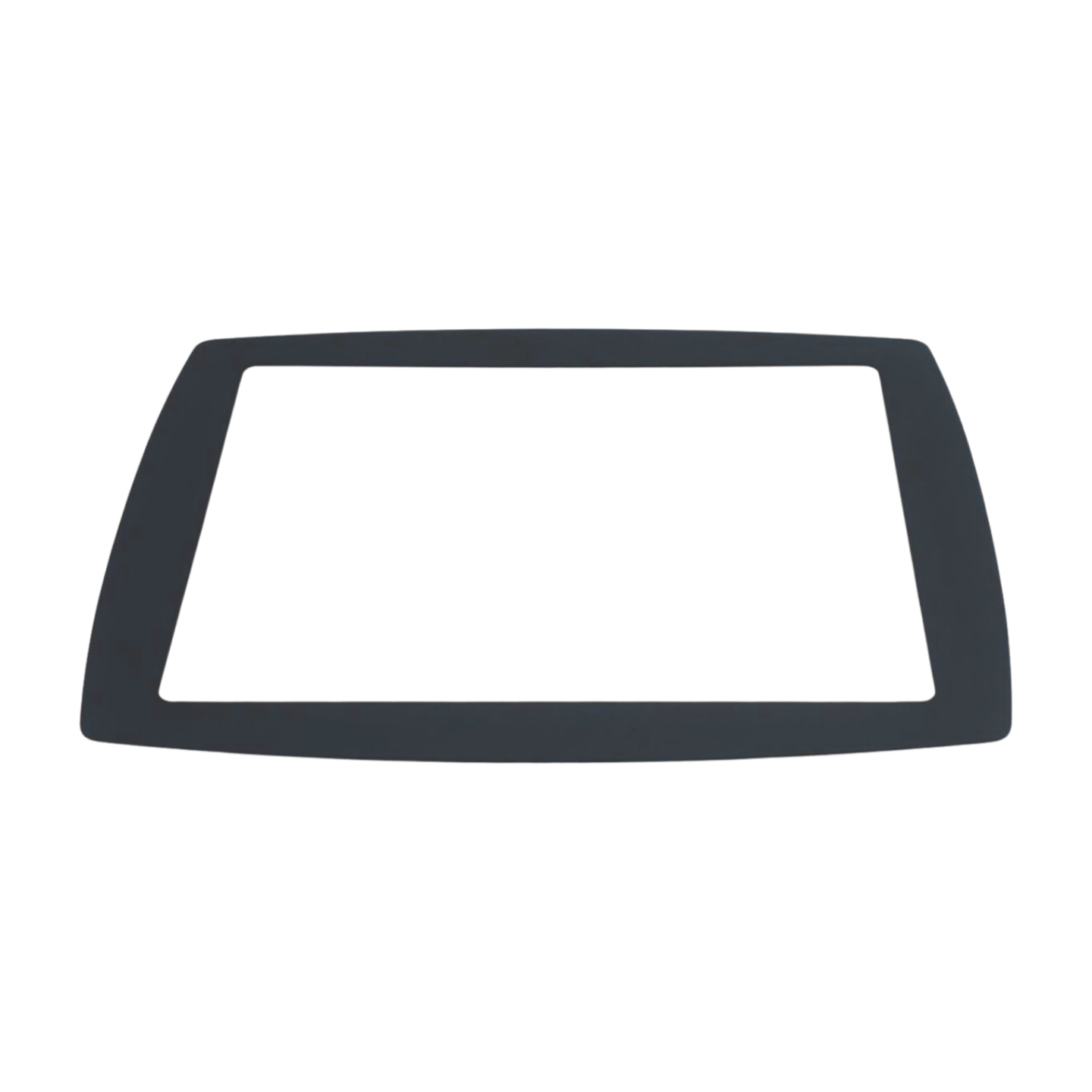 Angled view of a replacement faceplate for VESA enclosures, highlighting its precision-engineered edges.