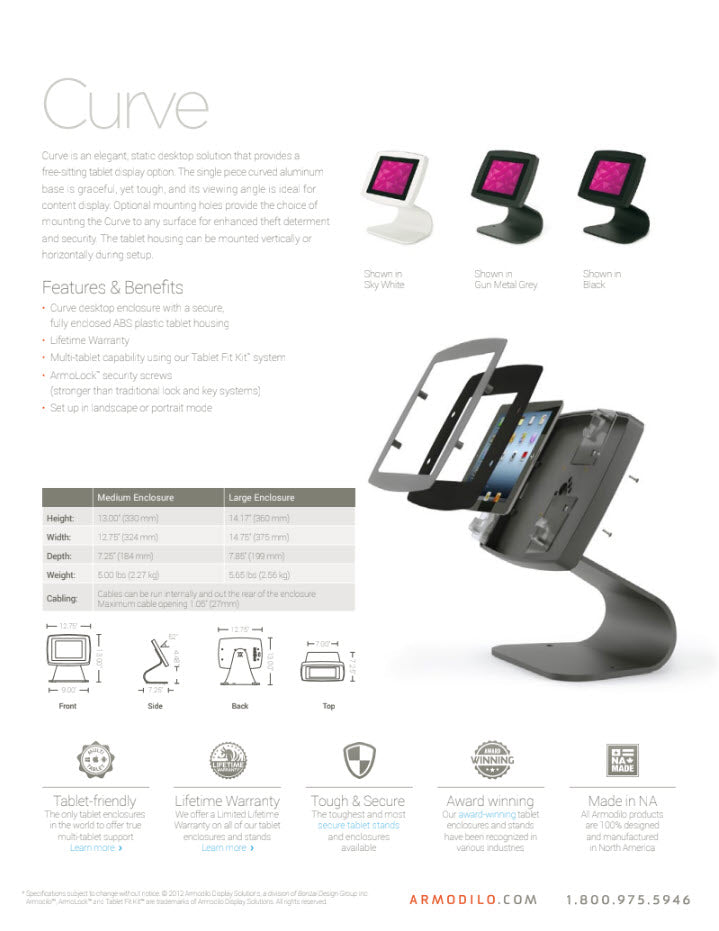 Curve: The Refined Countertop Enclosure