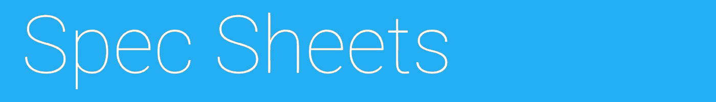 spec sheets icon title
